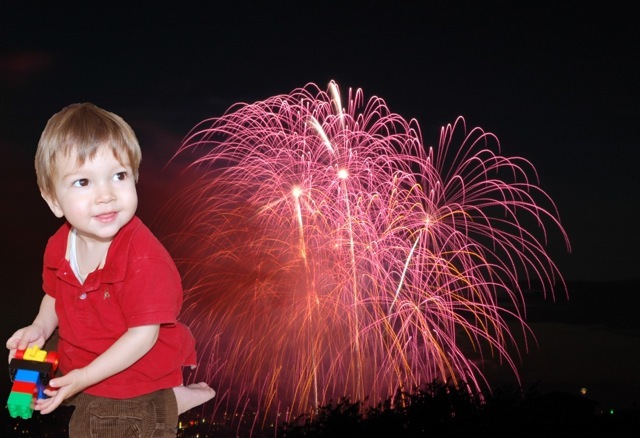 fireworks background