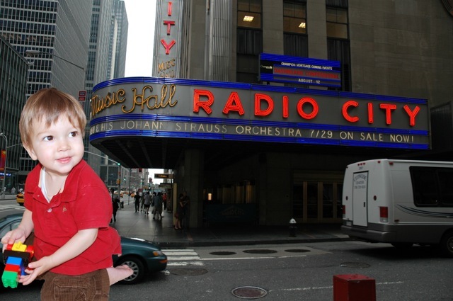 radiocity music hall background