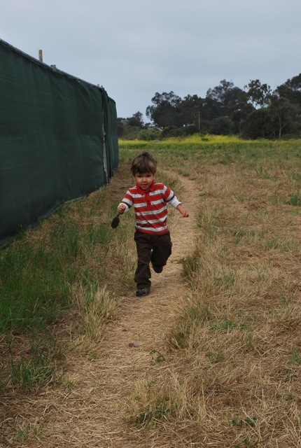 running