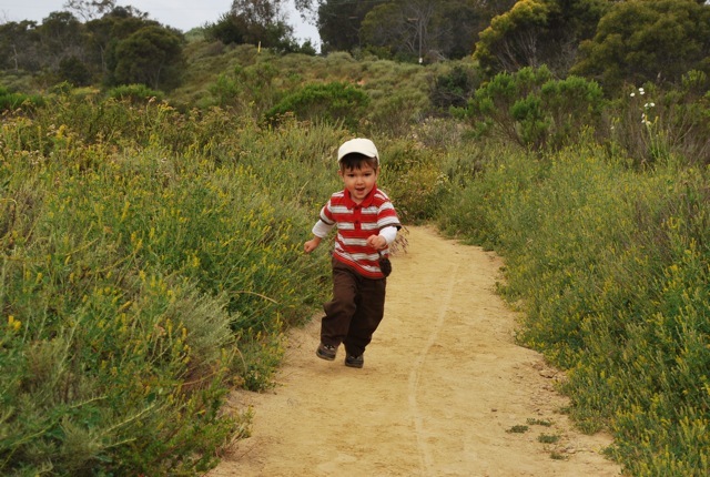 running