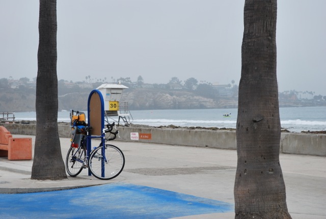 bike leaning