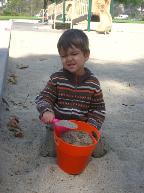 Filling the bucket