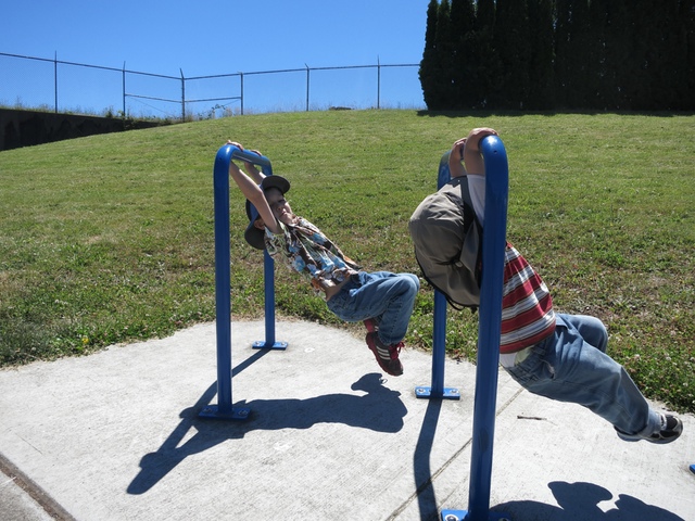 swinging