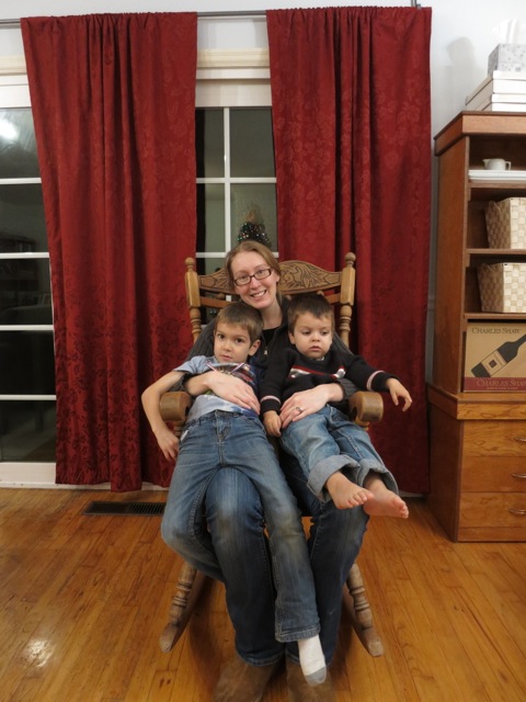 rocking chair snuggle