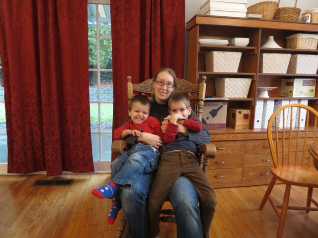 rocking chair snuggle